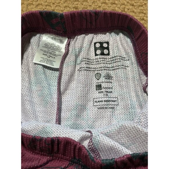 LEGO Harry Potter "Gryffindor" Boys/Girls Pajama Pants Set Kids size 7/8 - Picture 5 of 5